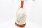 Hermes Cavalier Marine Bag In Beige Canvas