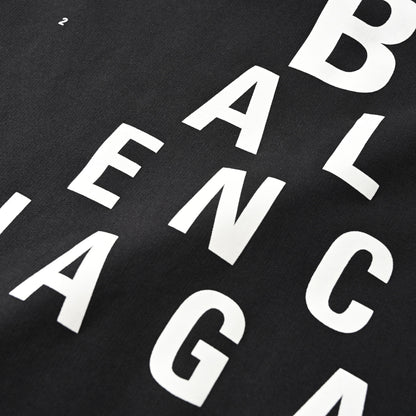 Balenciaga Unisex Oversized Logo Hoodie