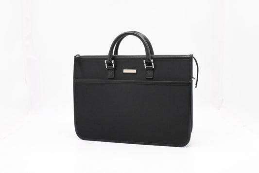 Burberry Business Bag in Black Canvas