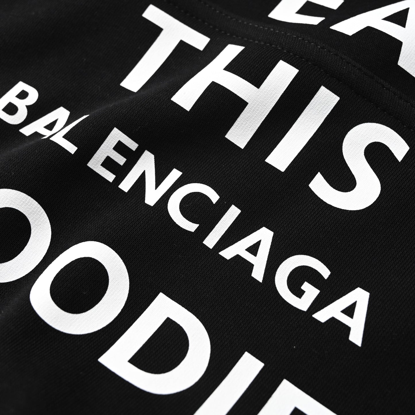 Balenciaga Oversized Logo Pullover Hoodie