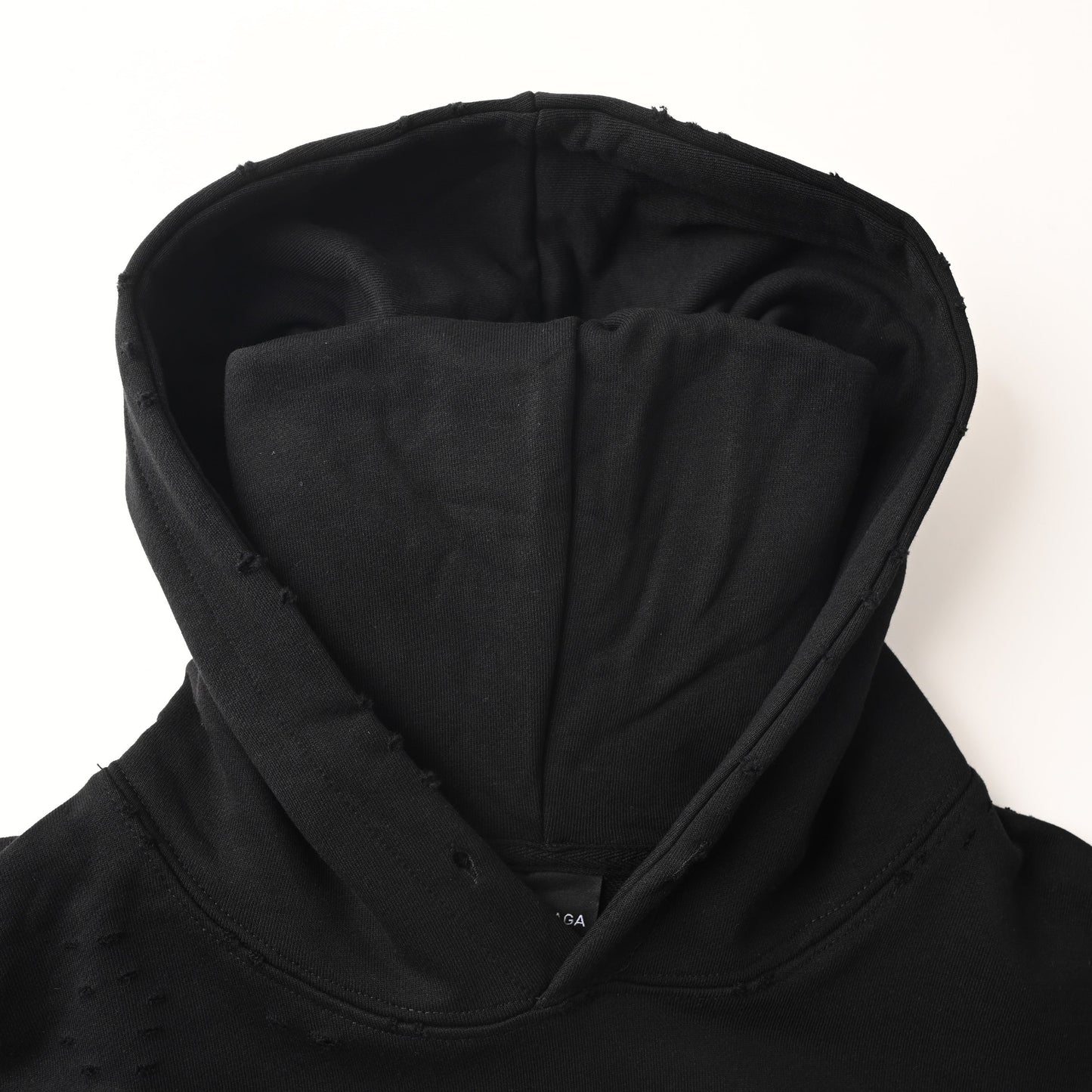 Balenciaga Oversized Logo Pullover Hoodie