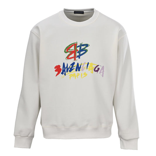 Balenciaga Unisex Oversized Logo Hoodie