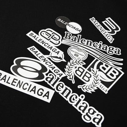 Balenciaga Unisex Oversized Logo Hoodie
