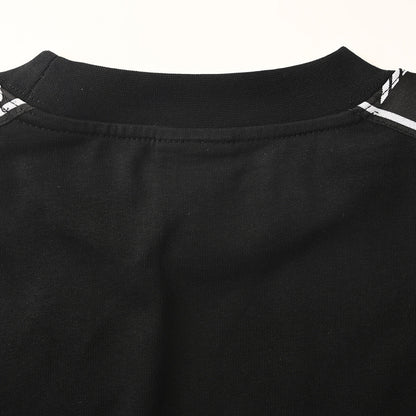 BALENCIAGA 3B Logo-Tape Short-Sleeve T-Shirt