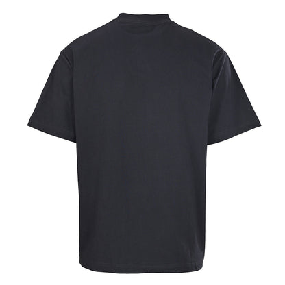 BALENCIAGA Round Badge Print Short-Sleeve T-Shirt