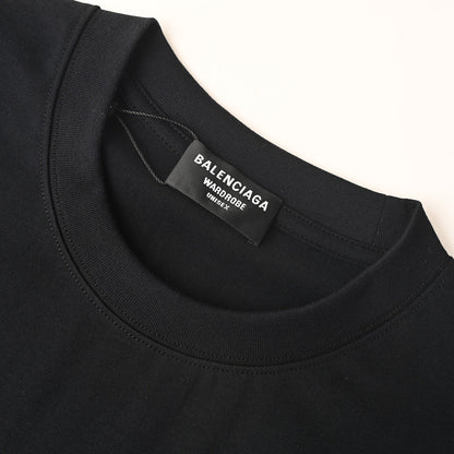 BALENCIAGA BLCG Multi-Language Rainbow Letter Print T-Shirt