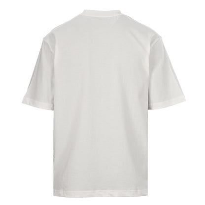 BALENCIAGA Double-B Buckle & Letter Print Short-Sleeve T-Shirt