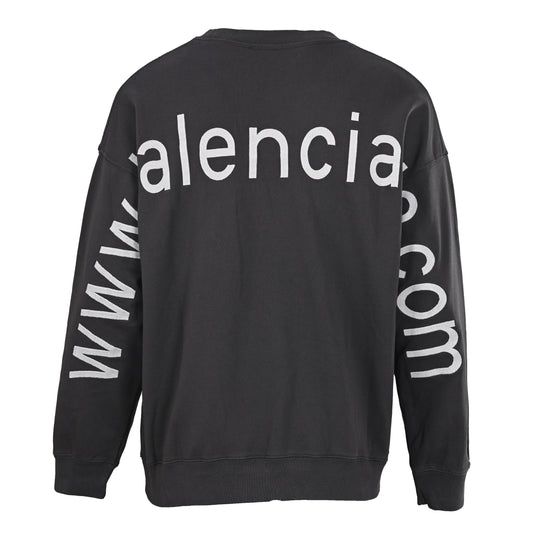 Balenciaga Unisex Oversized Logo Hoodie