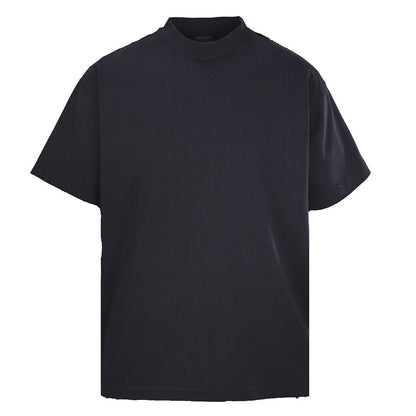 Balenciaga (BLCG) Red Masking Tape-Lettering Short-Sleeve T-Shirt