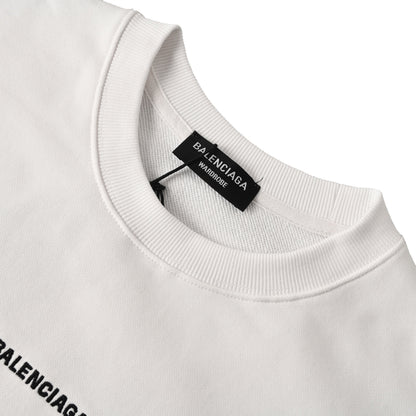 Balenciaga Unisex Oversized Logo Hoodie