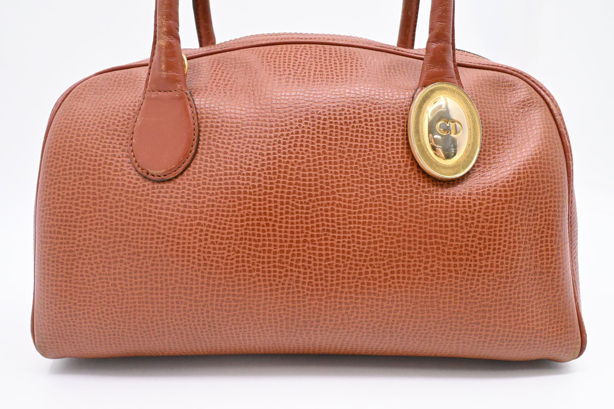 Dior Handbag in Brown Leather Rovelle Bags