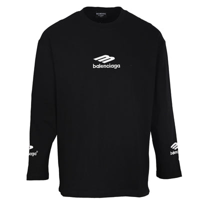 Balenciaga Unisex Oversized Logo Hoodie – Made in Italy