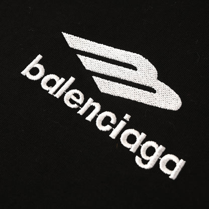 Balenciaga Unisex Oversized Logo Hoodie – Made in Italy