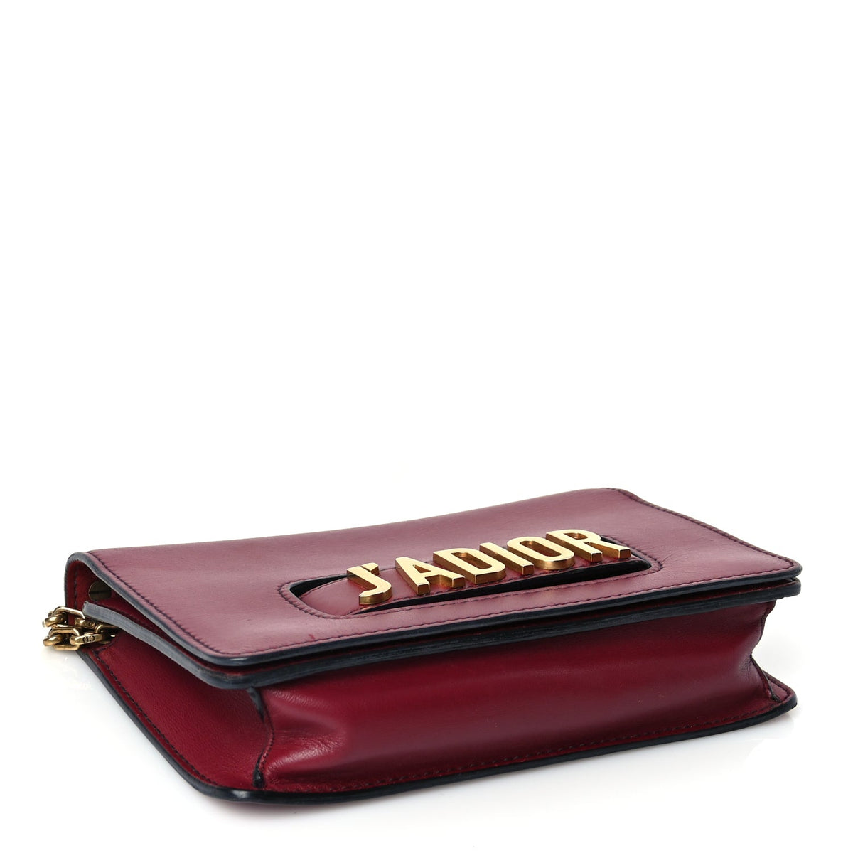 Christian Dior Calfskin J'Adior Chain Flap Bag Red Rovelle Bags