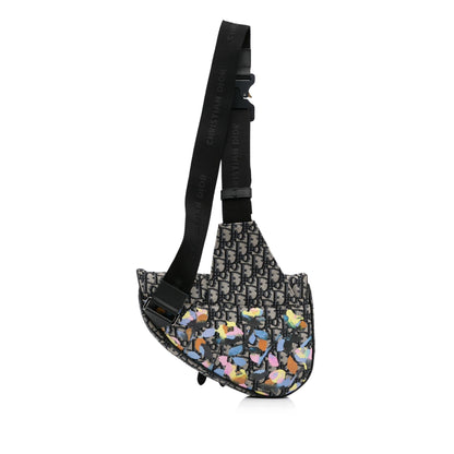 Dior Alex Foxton Oblique Saddle Crossbody Bag (SHG-9MRCrM) Rovelle Bags