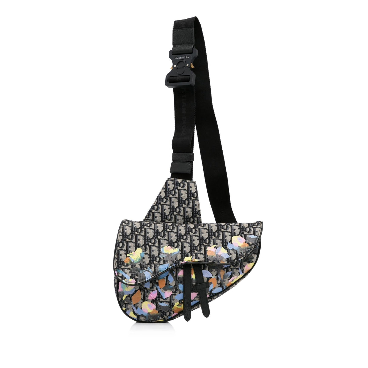 Dior Alex Foxton Oblique Saddle Crossbody Bag (SHG-9MRCrM) Rovelle Bags