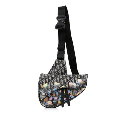 Dior Alex Foxton Oblique Saddle Crossbody Bag (SHG-9MRCrM) Rovelle Bags