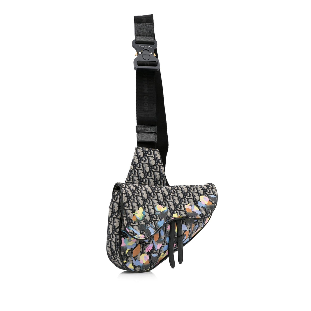 Dior Alex Foxton Oblique Saddle Crossbody Bag (SHG-9MRCrM) Rovelle Bags