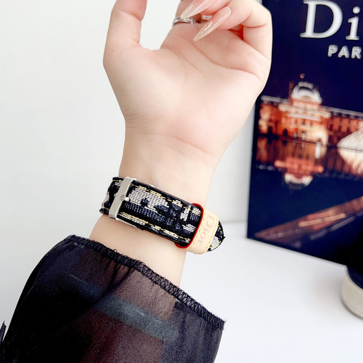 Fabric Dior Apple Watch Band Shop