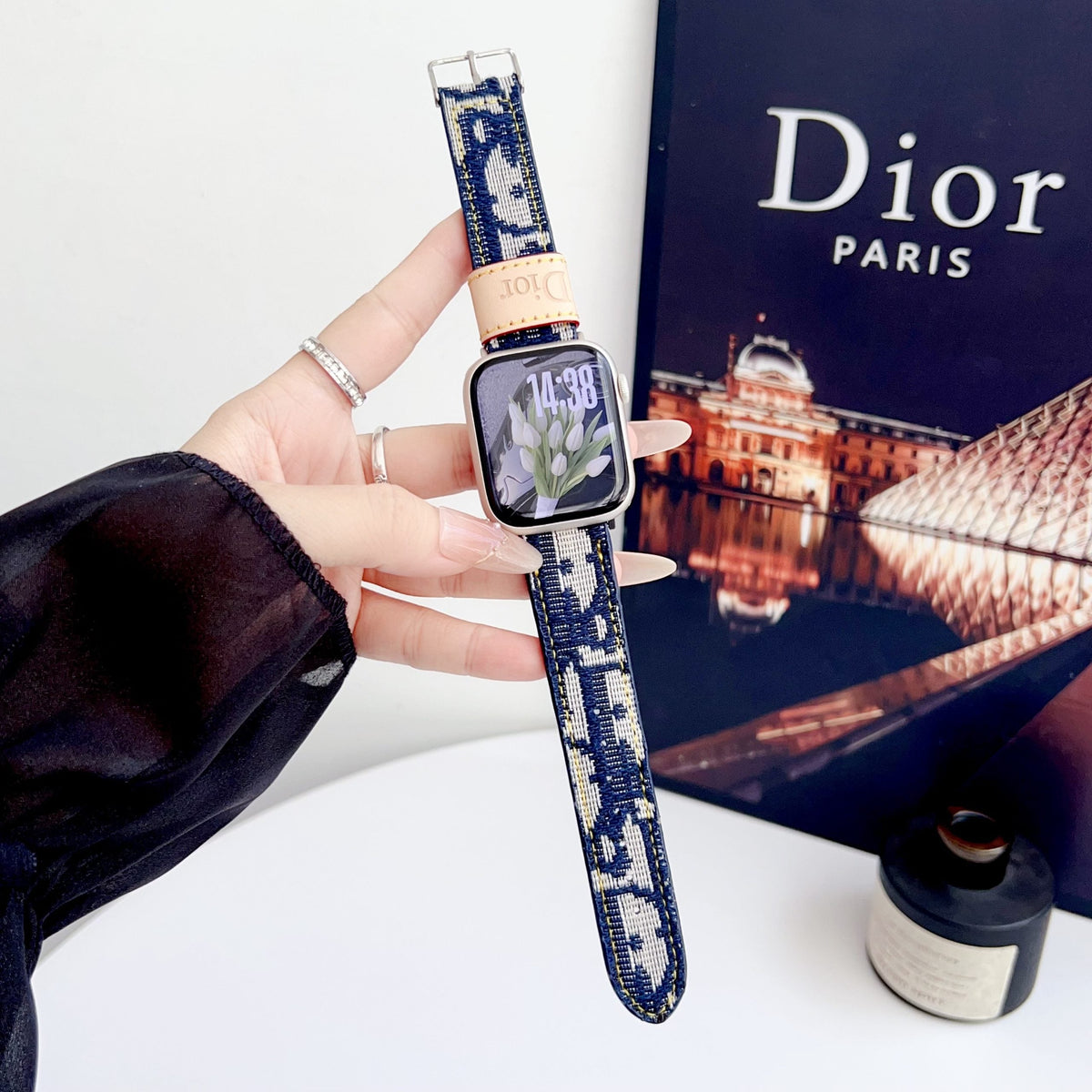 Fabric Dior Apple Watch Band Shop