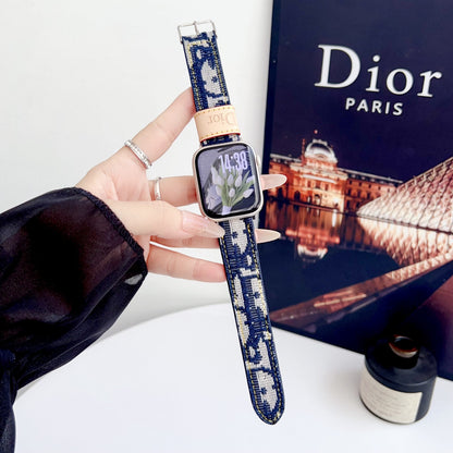 Fabric Dior Apple Watch Band Shop