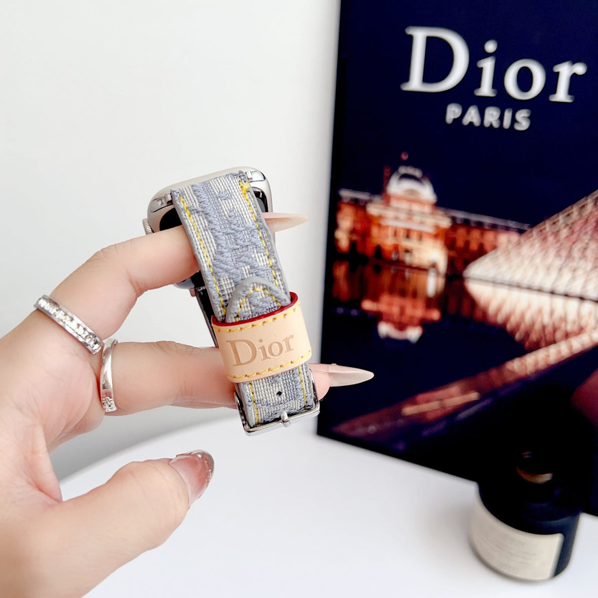 Fabric Dior Apple Watch Band Shop