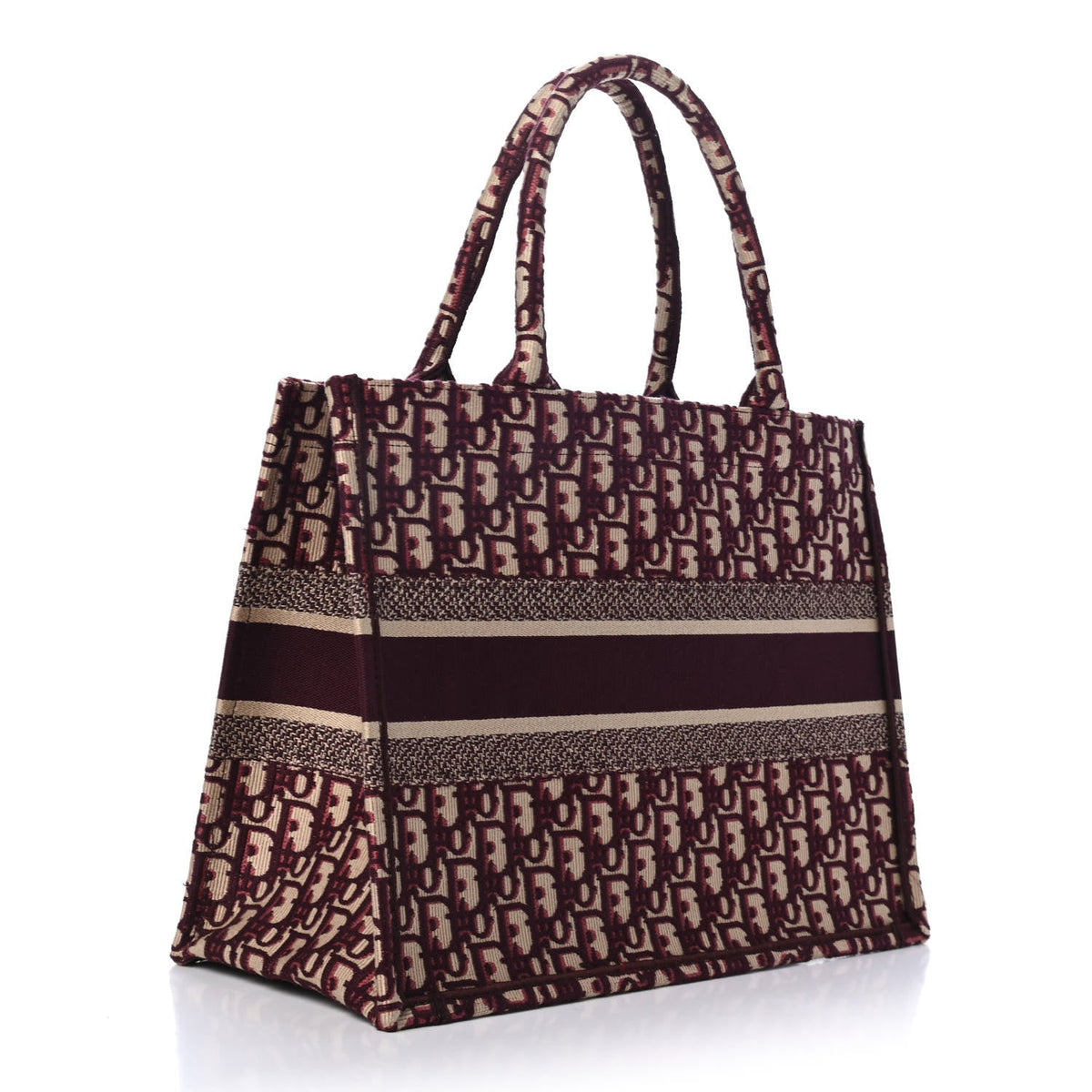 Dior Book Tote-Burgundy Rovelle Bags