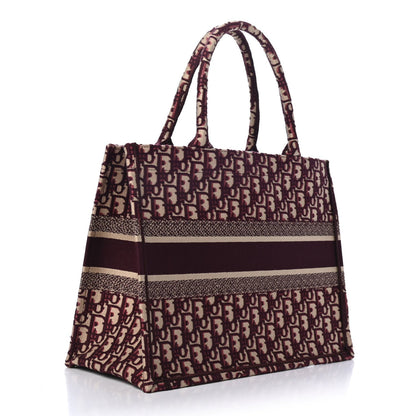 Dior Book Tote-Burgundy Rovelle Bags
