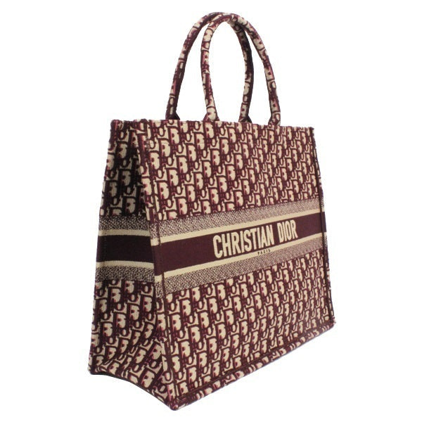 Dior Book Tote-Burgundy Rovelle Bags