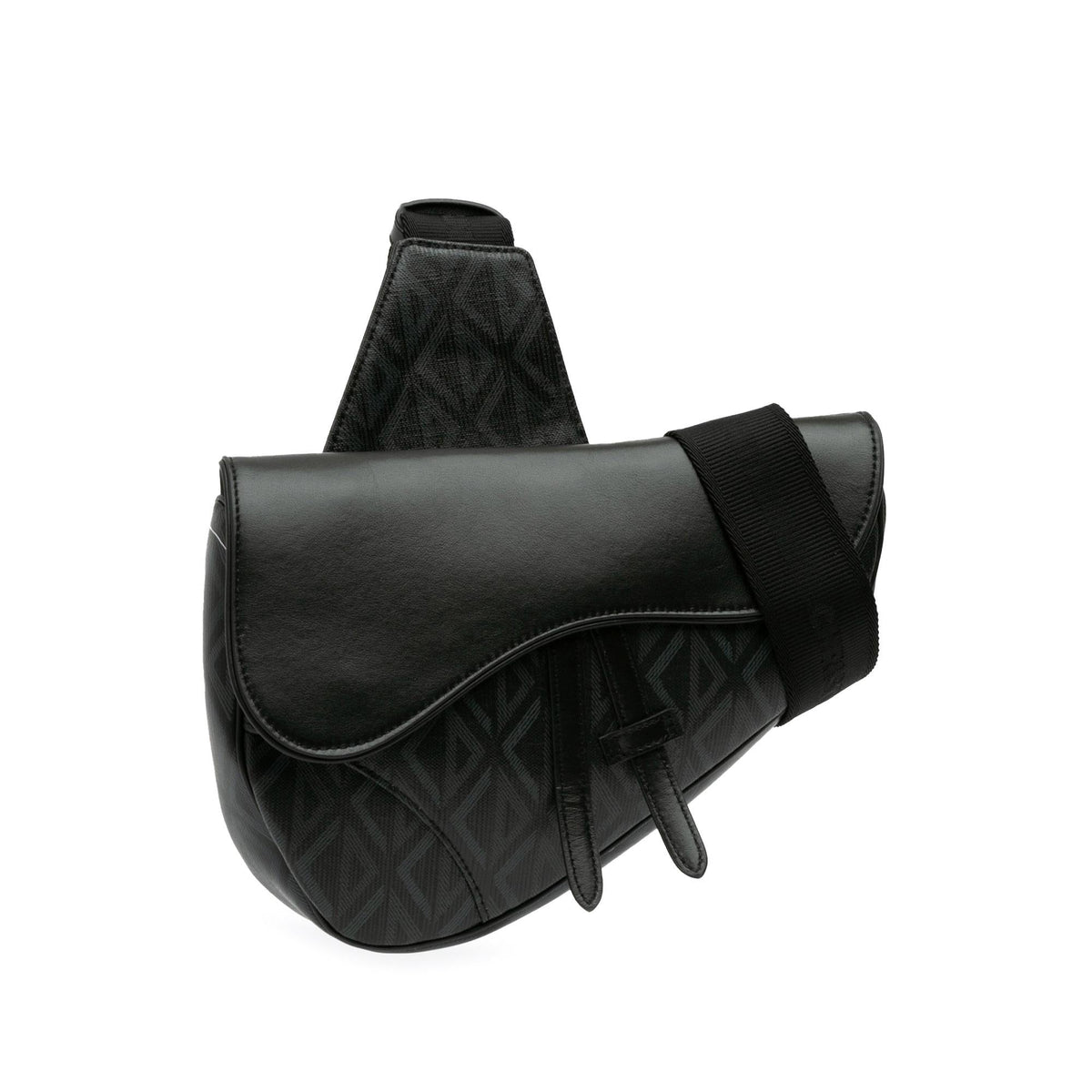 Dior CD Diamond Saddle Bag (SHG-MQmCva) Rovelle Bags