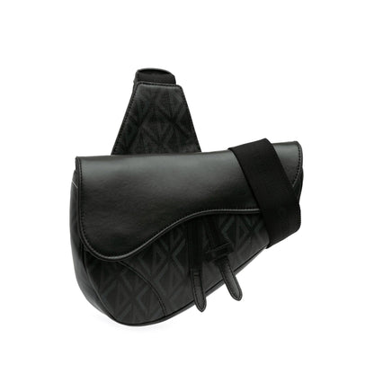 Dior CD Diamond Saddle Bag (SHG-MQmCva) Rovelle Bags