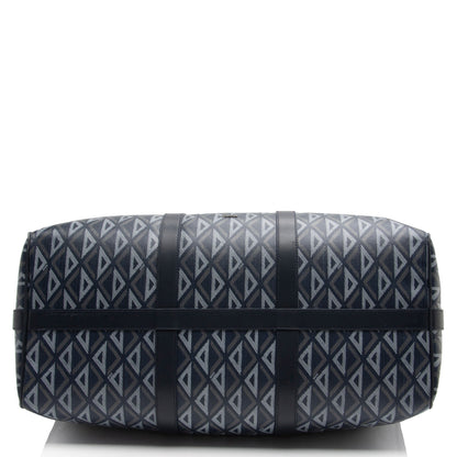 Dior CD Diamond Coated Canvas Lingot Duffle Bag (SHF-xwDGyq) Rovelle Bags