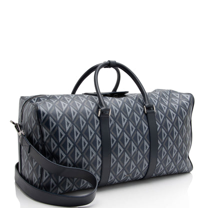 Dior CD Diamond Coated Canvas Lingot Duffle Bag (SHF-xwDGyq) Rovelle Bags
