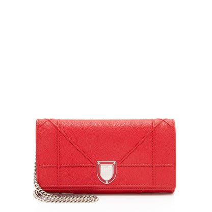 Dior Calfskin Diorama Wallet on Chain Clutch (SHF-XP9UKt) Rovelle Bags