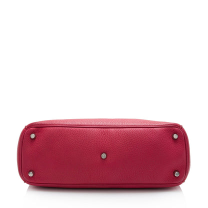 Dior Calfskin Diorissimo Medium Tote (SHF-TPgZYo) Rovelle Bags