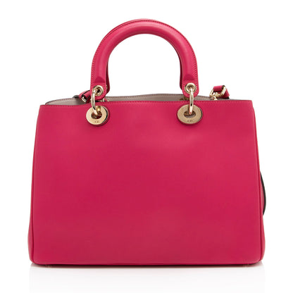 Dior Calfskin Diorissimo Medium Tote (SHF-8DRXfS) Rovelle Bags
