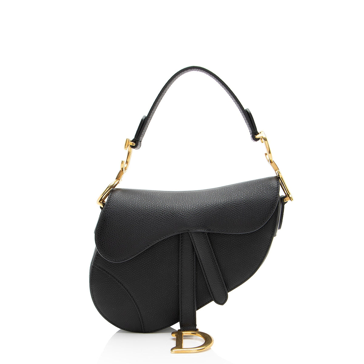 Dior Grained Calfskin Saddle Mini Bag Rovelle Bags