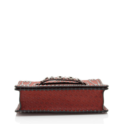 Dior Calfskin Studded Dio(R)evolution J'adior Flap Bag Rovelle Bags