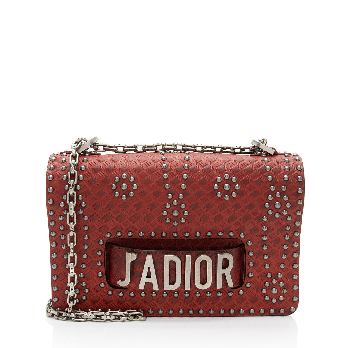 Dior Calfskin Studded Dio(R)evolution J'adior Flap Bag Rovelle Bags