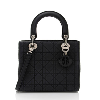Dior Calfskin Ultra Matte Dior Medium Tote (SHF-7DzMp8) Rovelle Bags