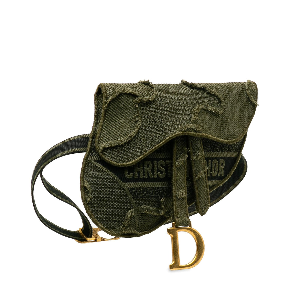 Dior Camouflage Saddle Belt Bag (SHG-PtKA3S) Rovelle Bags