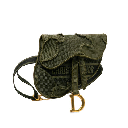 Dior Camouflage Saddle Belt Bag (SHG-PtKA3S) Rovelle Bags