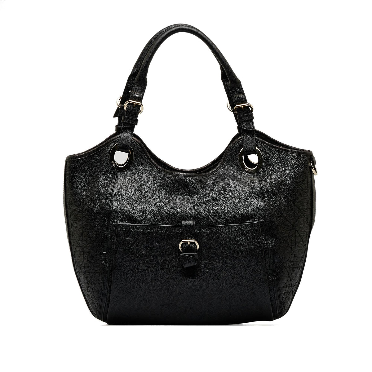 Dior Cannage Bee Tote Bag (SHG-Ftr9Ln) Rovelle Bags