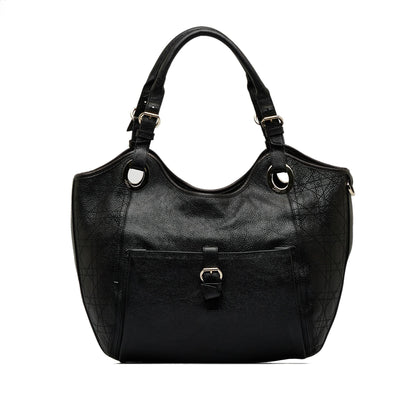 Dior Cannage Bee Tote Bag (SHG-Ftr9Ln) Rovelle Bags