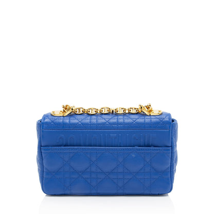 Dior Cannage Calfskin Caro Small Bag Rovelle Bags