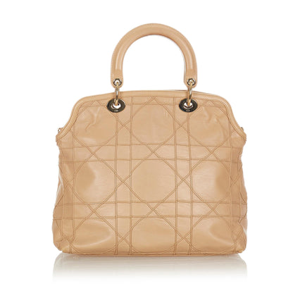 Dior Cannage Granville Leather Handbag (SHG-23654) Rovelle Bags
