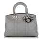Dior Cannage Granville Leather Satchel (SHG-24327) Rovelle Bags