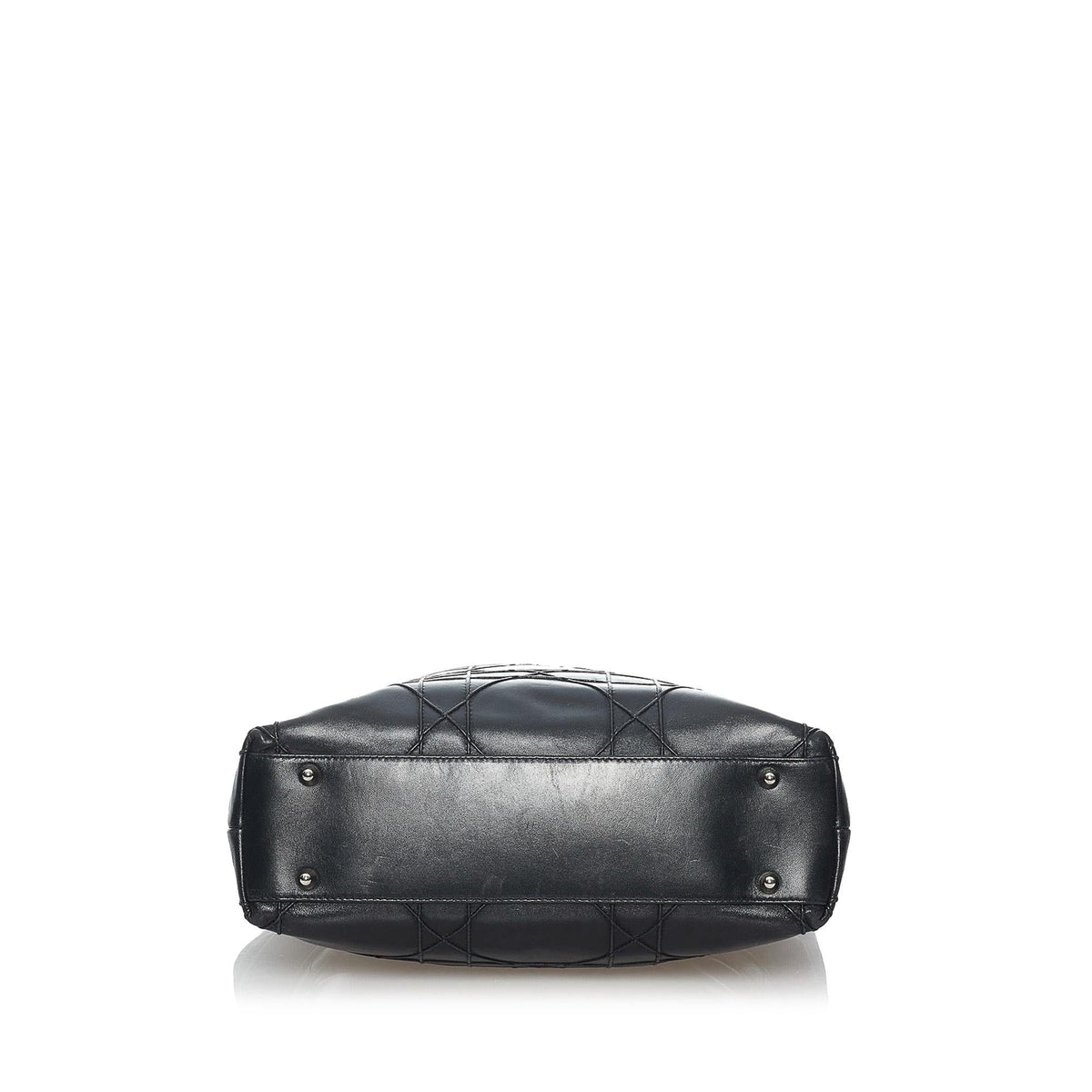 Dior Cannage Granville Leather Tote Bag (SHG-30181) Rovelle Bags