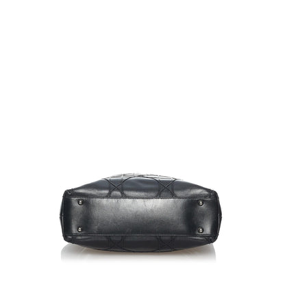 Dior Cannage Granville Leather Tote Bag (SHG-30181) Rovelle Bags