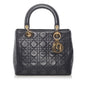 Dior Cannage Dior Lambskin Leather Handbag (SHG-31012) Rovelle Bags